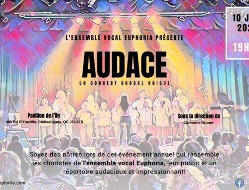 Entrevue avec la cheffe de coeur de l’ensemble vocal Euphoria Catherine Brunet